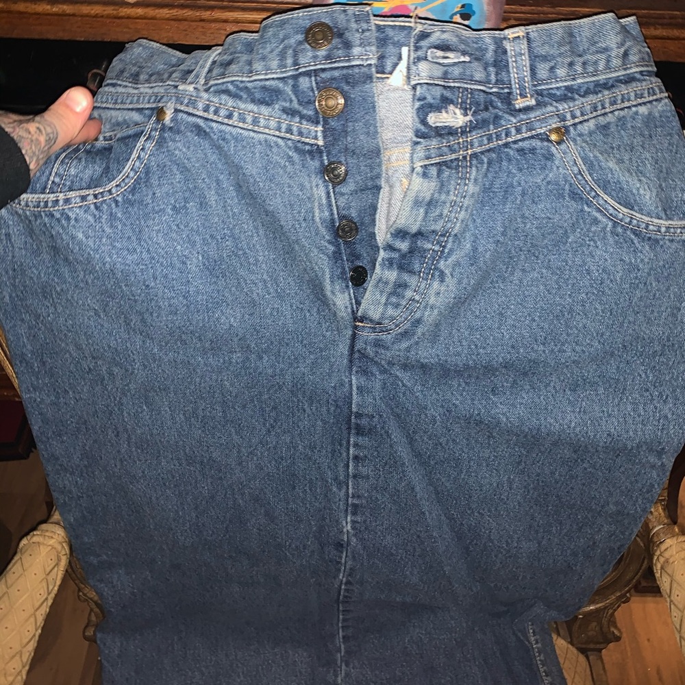 Vintage 5 button Levi’s skirt